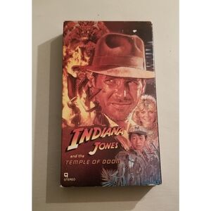Indiana Jones And The Tempe Of Doom VHS